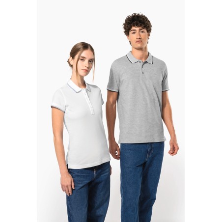 Polo de manga corta mujer
