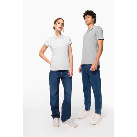 Polo de manga corta mujer