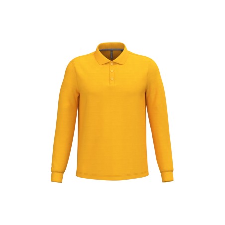 Men\\\'s long-sleeved polo shirt