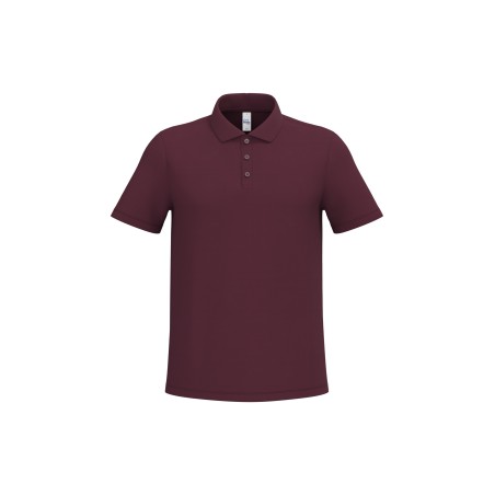 Polo punto piqué hombre