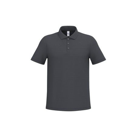 Polo punto piqué hombre