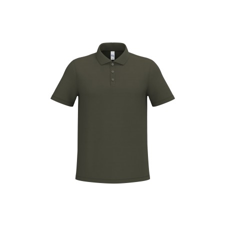 Polo punto piqué hombre