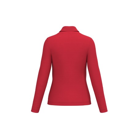 Ladies\\\' long-sleeved polo shirt