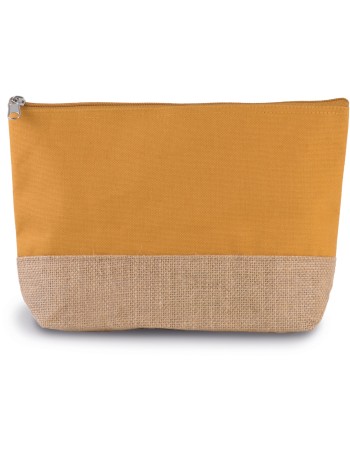 Estuche de algodón canvas y yute