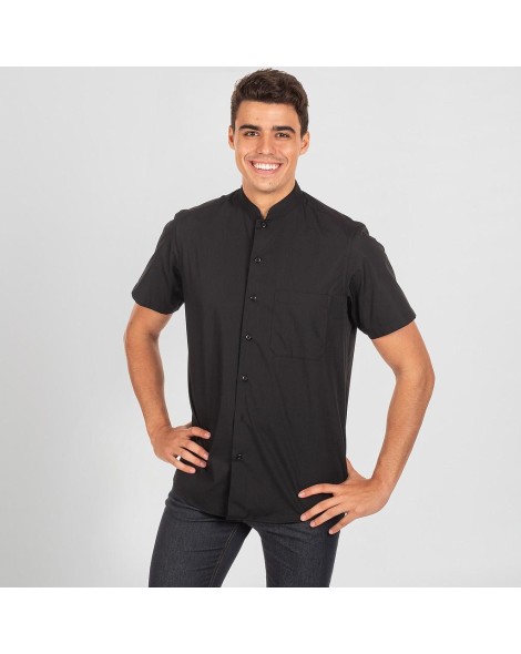 CAMISA CUELLO MAO MANGA CORTA