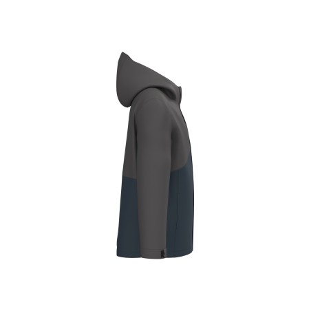 Parka 3 en 1 impermeable con capucha bicolor unisex