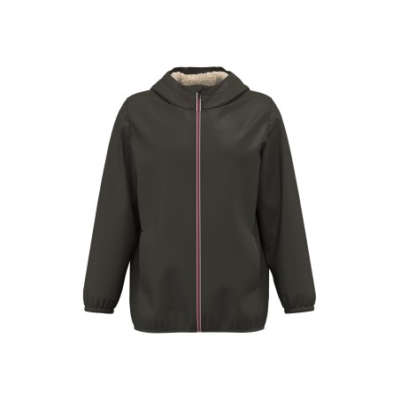 Chaqueta con forro de sherpa unisex