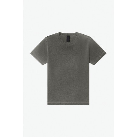 Camiseta de efecto lavado gruesa unisex