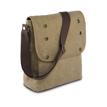 Canvas shoulder bag
