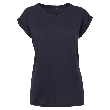 Camiseta ecorresponsable mangas vueltas mujer