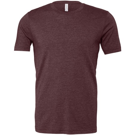 Camiseta cuello redondo hombre Heather