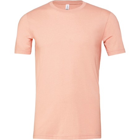 Camiseta cuello redondo hombre Heather
