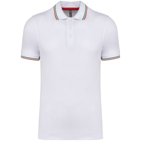 Polo de manga corta hombre