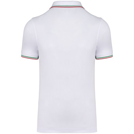 Polo de manga corta hombre