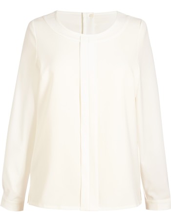 Blusa Riola de crêpe de China 2