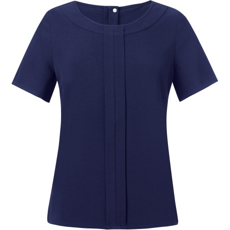 Blusa Verona de crêpe de China