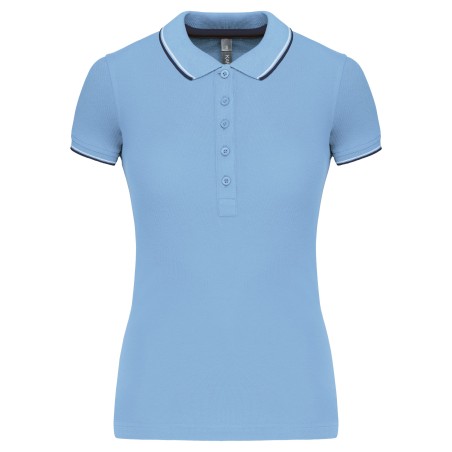 Ladies\\\' short-sleeved polo shirt