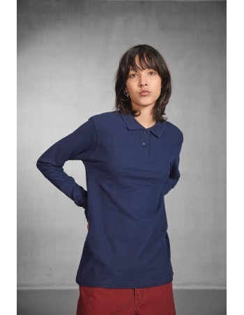 ID.001 Ladies\\\' long-sleeved polo shirt