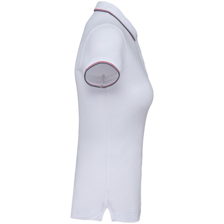 Polo de manga corta mujer