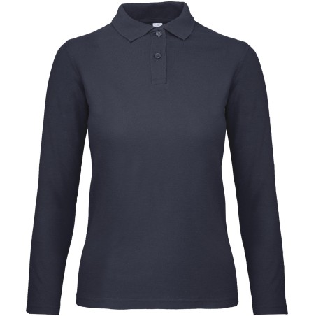 ID.001 Polo manga larga mujer