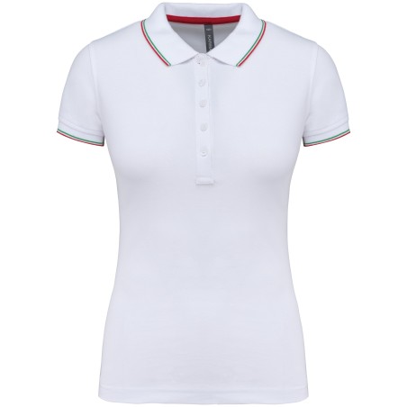 Ladies\\\' short-sleeved polo shirt