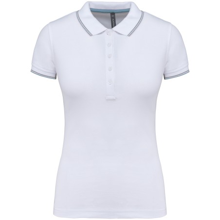 Polo de manga corta mujer