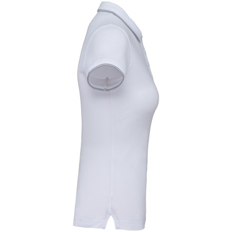 Polo de manga corta mujer