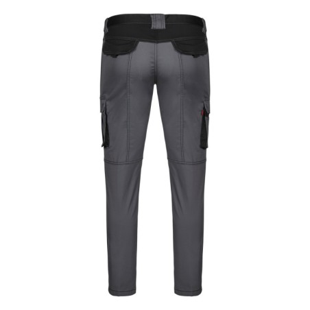 PANTALÓN MULTIBOLSILLOS ELÁSTICO BICOLOR