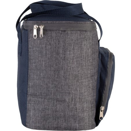 Cool bag with zipped pocket