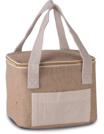 Bolsa isotérmica de yute - modelo pequeño 2