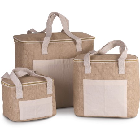 Jute cool bag - small size