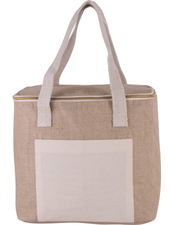 Bolsa isotérmica de yute - modelo mediano