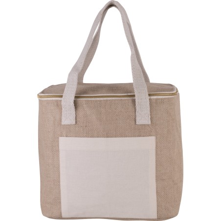 Bolsa isotérmica de yute - modelo mediano