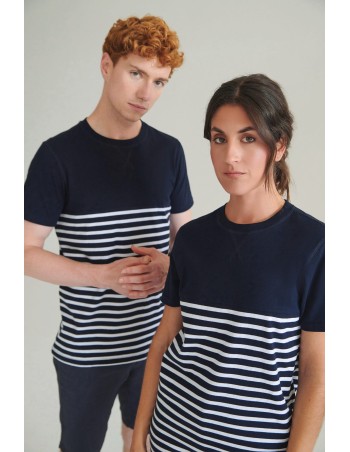 Short sleeved breton t-shirt
