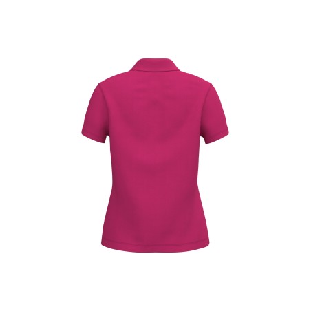 Polo piqué manga corta de mujer