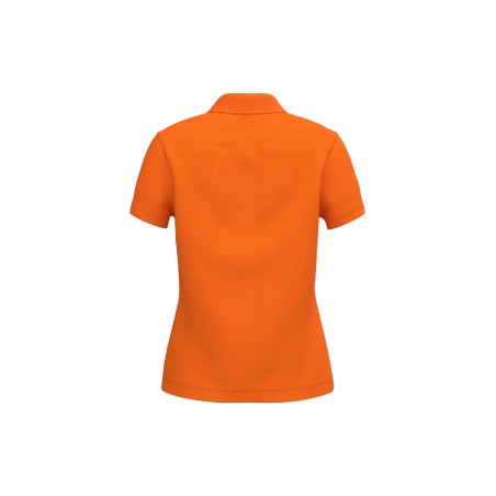 Polo piqué manga corta de mujer