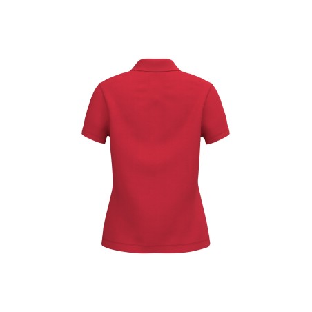 Polo piqué manga corta de mujer
