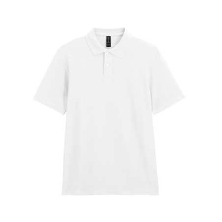 Polo piqué bicolor mujer