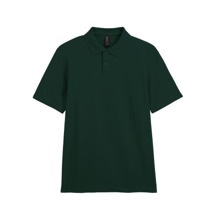 Polo piqué bicolor mujer