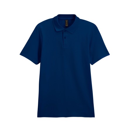 Polo piqué bicolor mujer