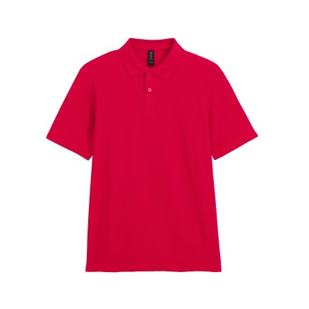 Polo piqué bicolor mujer