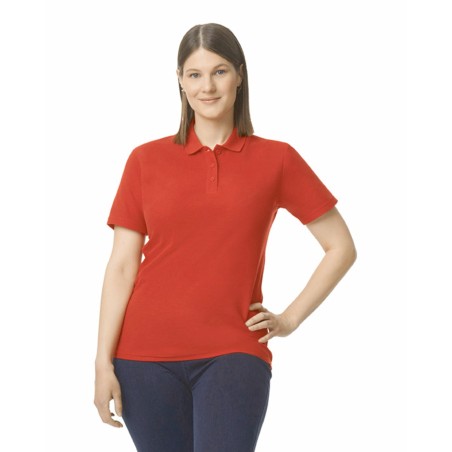 Softstyle Ladies\\\' Double Piqué Polo Shirt