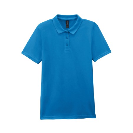 Softstyle Ladies\\\' Double Piqué Polo Shirt