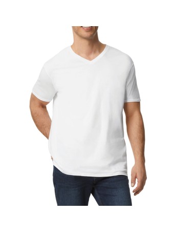 Camiseta SoftStyle cuello de pico hombre 2