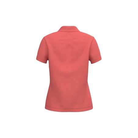 Polo piqué manga corta de mujer