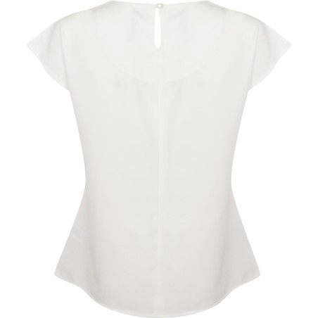 Ladies\\\' pleat front blouse