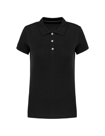 Polo Supima® maga corta mujer