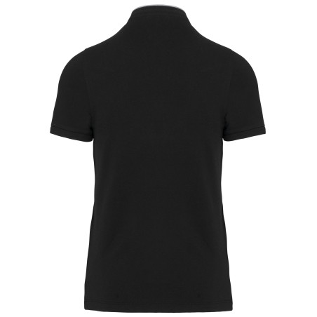 Polo jersey bicolor mujer