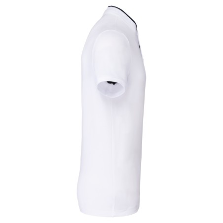 Polo con cuello mao manga corta hombre