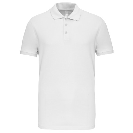 Men\\\'s short sleeve piqué polo shirt